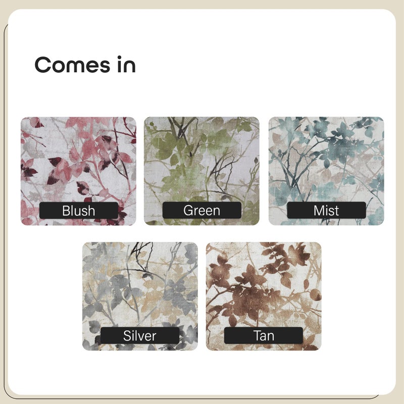 ACHIM Lined Blackout Grommet Window Curtain Panels - 50 Inch Width, 63 Inch Length - Tranquil (Mist) - Blackout Soft Polyester Drapes & Dressing for Bedroom Living & Dining Room Home Decor - Image 5