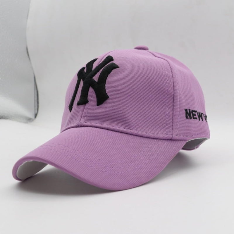 JAMONT NY Baseball Cap for Kids, Adjustable Black Cotton Summer Cap, Unisex Sports Cap - Image 4