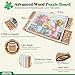 ALL4JIG 1500 Pieces 2in1 Tilting Rotating Puzzle Board 342 x 252Adjustable Angle Puzzle Board with 4 Drawers Clear Protective Cover Birthday Gift for mom - Image 4