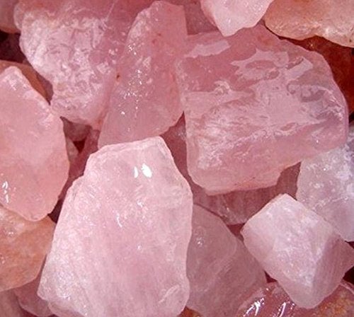Pachamama Essentials GeoSpecimens Wholesale Rose Quartz 0.5 LB Pink Quartz Crystal Mineral Specimens, Natural Rose Quartz Tumbling, Cutting, Bead, Facet Rough from Brazil - Image 1