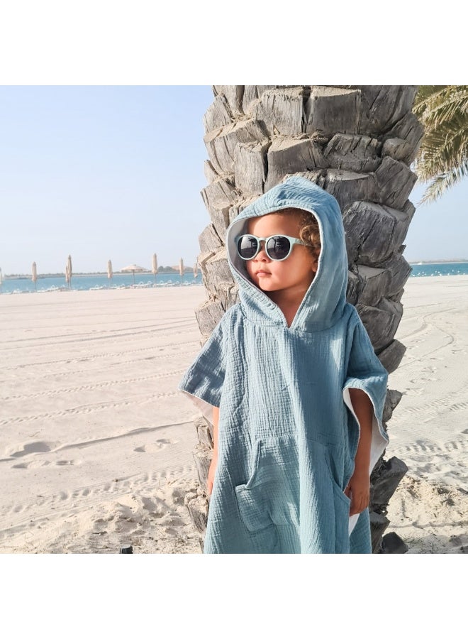 Little Sol منشفة شاطئ قطنية عضوية معتمدة - للأطفال (2-6 سنوات) - Image 5