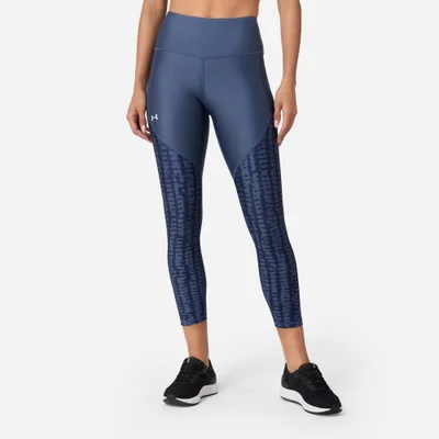 UNDER ARMOUR Women's UA Tech Printed Panel Ankle Leggings