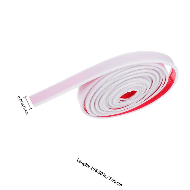 1 Roll U Shape Edge Banding Self Adhesive Veneer Edging Trim Flexible Edge Protector Furniture Edge Strip for Countertop Table Cabinets Shelves - Image 2