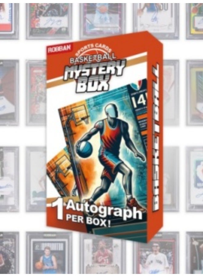 ROBBAN Limited edition basketball card blind box 10 basketball cards - contains autographed cards of famous basketball stars - Image 2
