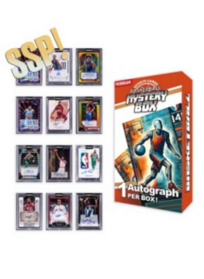 ROBBAN Limited edition basketball card blind box 10 basketball cards - contains autographed cards of famous basketball stars - Image 3