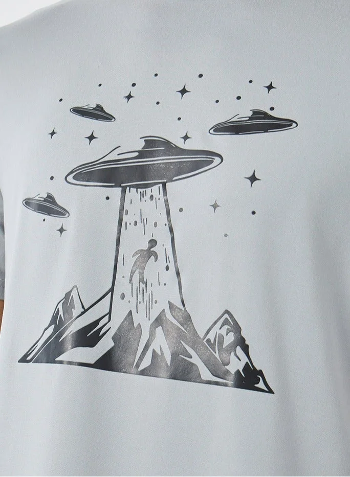 Take Two Graphic Print Round Neck Regular Fit T-Shirt