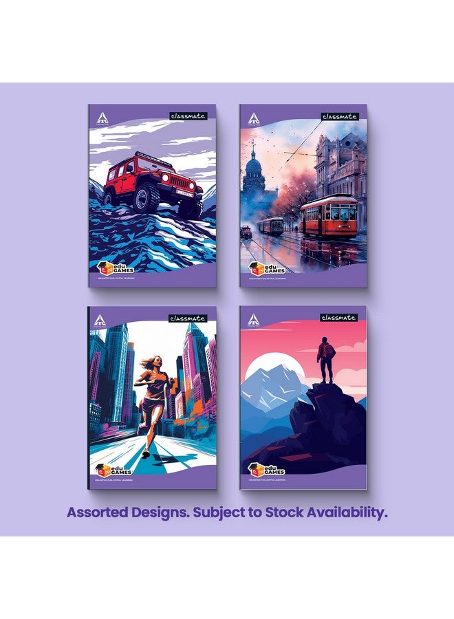 كلاسميت كتاب زميل الدراسة الطويل - غير مُسطّر، ١٧٢ صفحة، ٢٧٢ مم × ١٦٧ مم - عبوة من ٣ قطع - Image 5