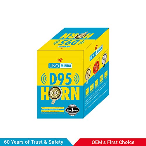 UNO MINDA 840175 K95 24V HIGH TONE Horn(335/440 Hz, >108dB, 95mm DIA) - Image 4