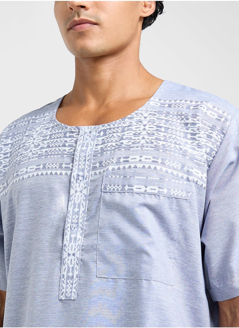 Robert Wood Elegant Thobe  - Image 3