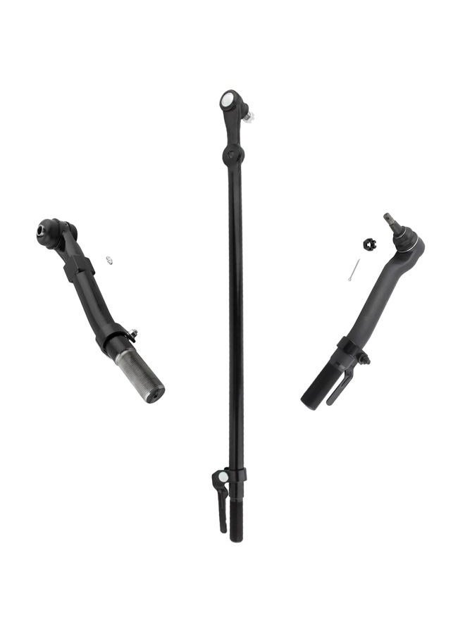 YMAUGP 3pcs Front Suspension Kit Outer Tie Rod Ends Tie Rod Ends At Pitman Arm for Ford for F-250 Super Duty 2005-2016 for Ford for F-350 Super Duty 2005-2016 ES80754 ES80755 DS80749 - Image 1