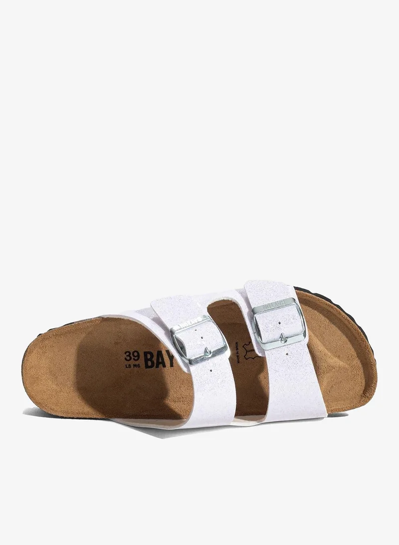 Bayton  Tracy Double Strap Flat Sandals for Women | Best Price UAE