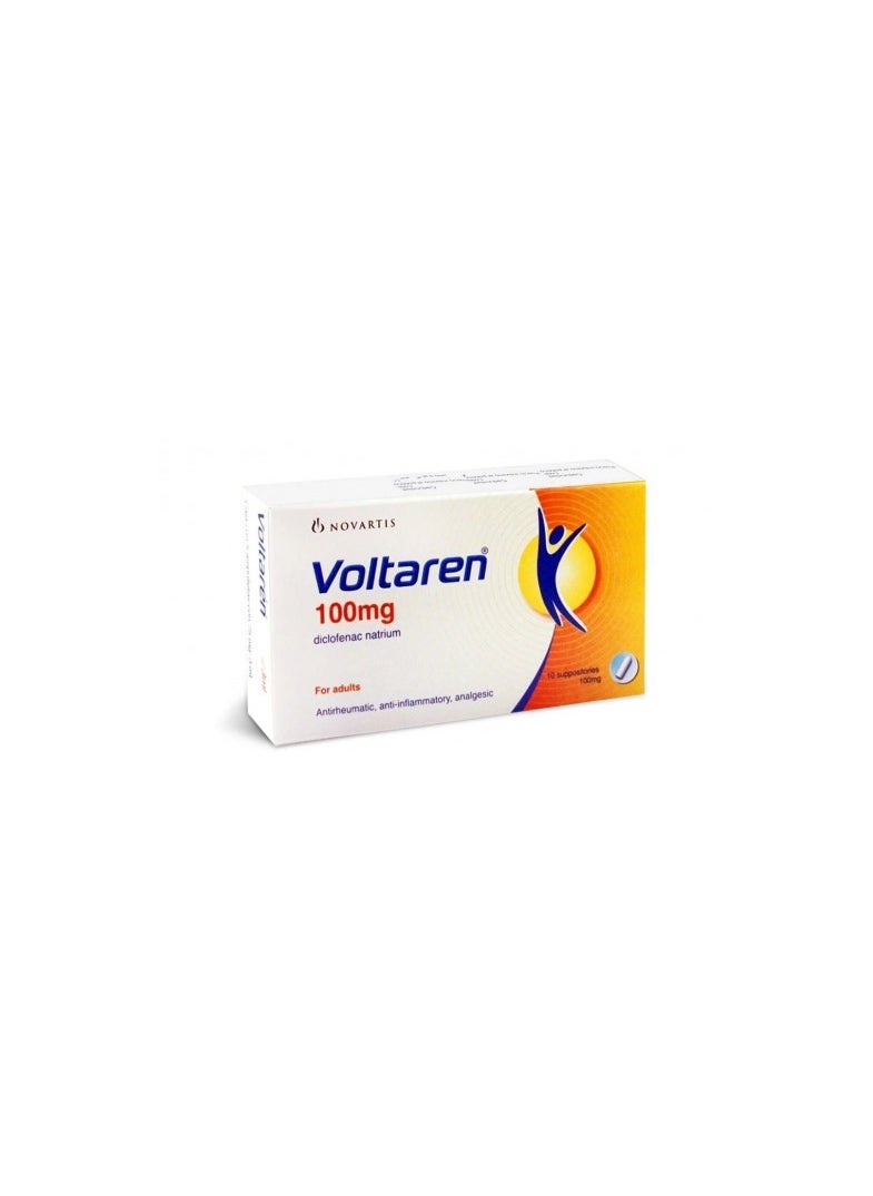 NOVARTIS VOLTAREN 100 MG supp 