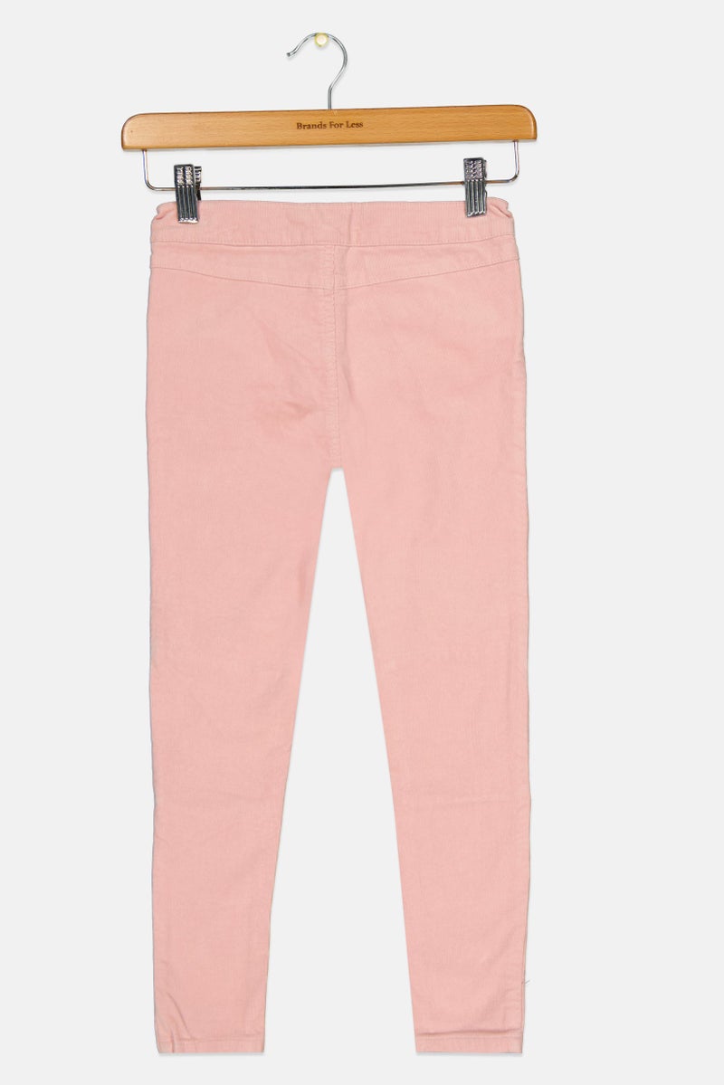 mothercare Kids Girl Textured Corduroy Pant, Light Pink - Image 2