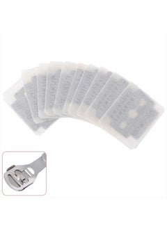 YIMART 100Pcs Stainless Steel Sharp Replacement Corn Blades for Foot Hard Dead Skin Remover Hand Foot File Foot Care Pedicure Machine (stainless steel blade) - pzsku/ZA6440DA66BDBBCB402F4Z/45/_/1681821877/6f64c2f0-6fc1-4c8d-93e1-9829c2c4b733