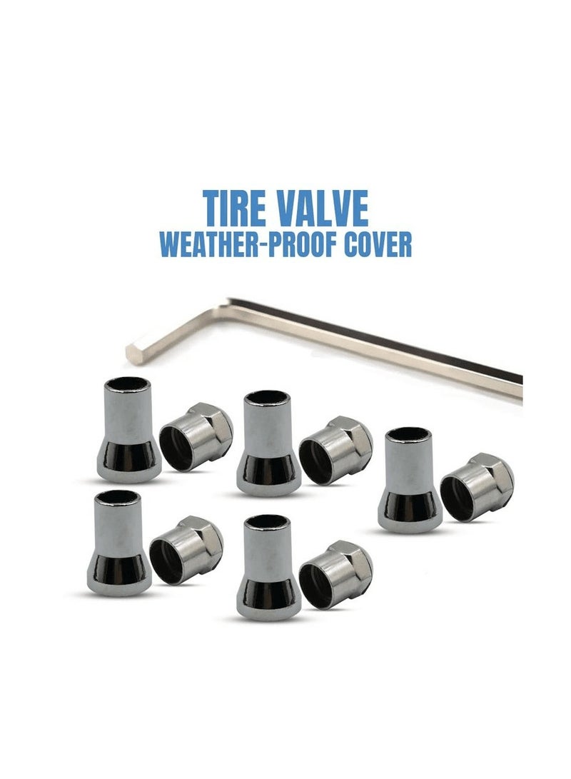 Generic Tire Valve  Weatherproof Cover Style And Protection Tire Valve Cover Caps TVS13  - Image 1