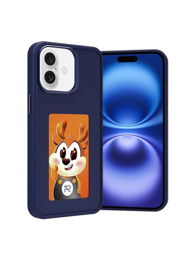 S-TOP Case For iPhone 16 Four-Color E-ink Screen NFC DIY Phone Case - Image 1