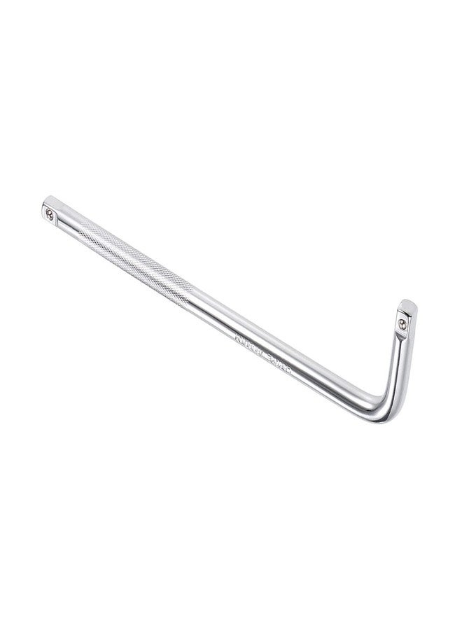Kozelo Breaker Bar - [3/8 Inch Drive] L Shape Socket Wrench Extension for Car Mechanical Equipment Repair Use, CR-V Steel - Image 2