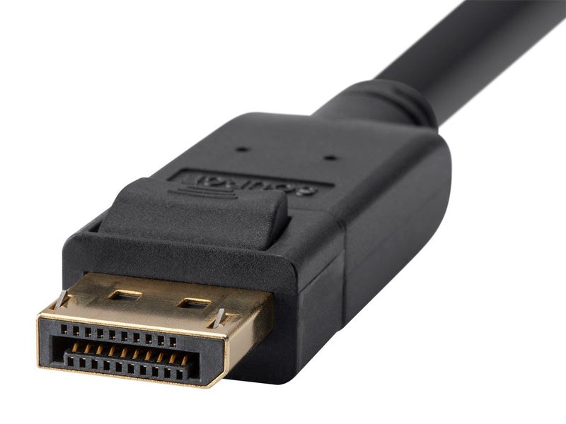 Monoprice DisplayPort 1.2a to HDTV Cable - 6 Feet | Supports Up to 4K Resolution And 3D Video - Select Series, 6ft, Black - Image 4