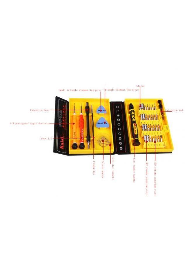 Generic 38-In-1 Mobile Repairing Screwdriver Set Multicolour  - Image 2
