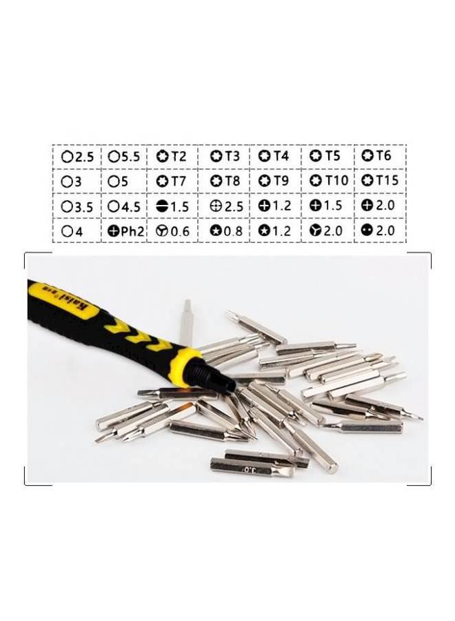 Generic 38-In-1 Mobile Repairing Screwdriver Set Multicolour  - Image 4