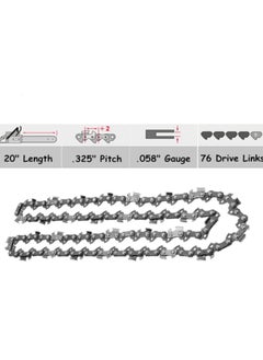 Generic High Quality 20 inches Chainsaw Chain fits Gearzone 20inch Gasoline Chain Saw  - Image 2