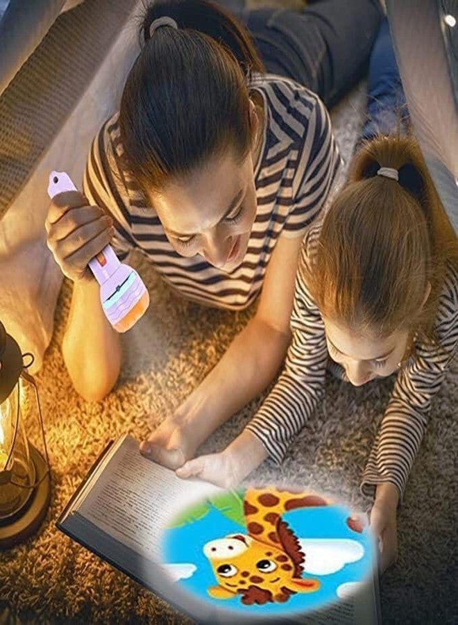 Crazy Buy CrazyBuy 3 Slides Flashlight Projector Torch for Kids Projection Light Toy (Multicolor) - Image 2