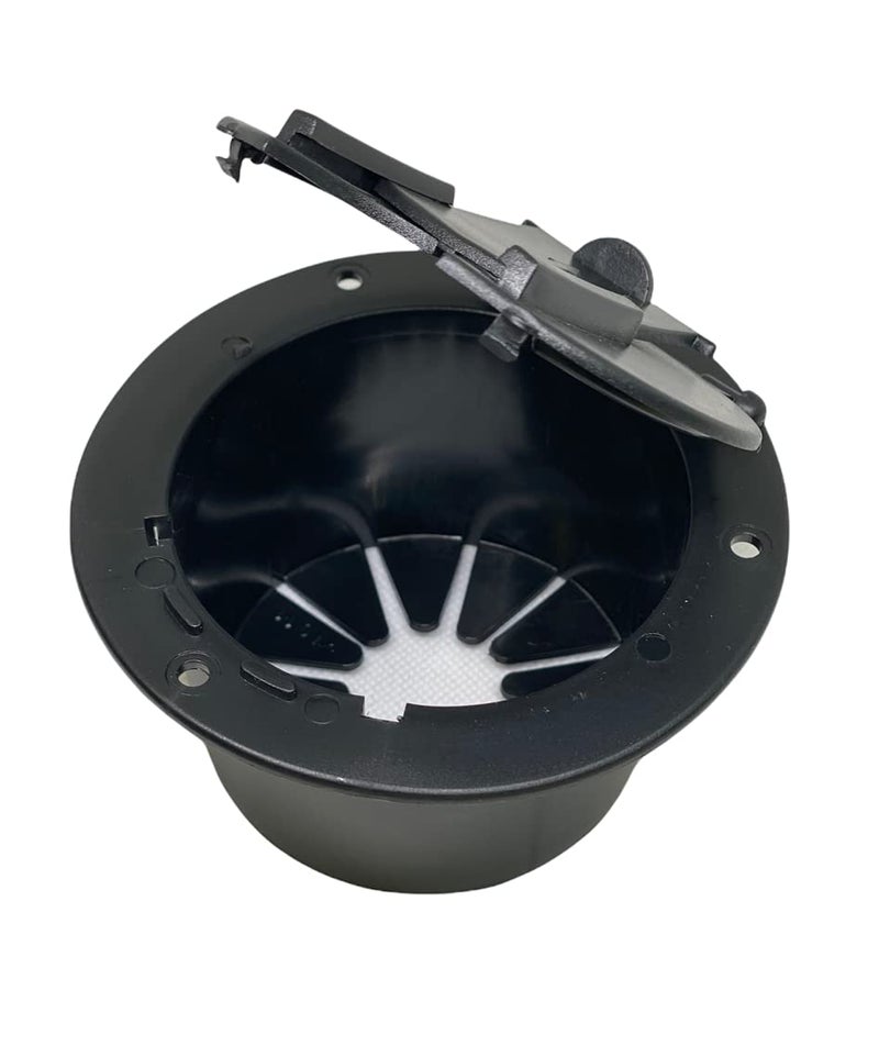 NU-SET | RV Electrical Cable Hatch | Electrical Cable Hatch | RV Accessories & Door Hardware, (Black) (RV011B) - Image 2