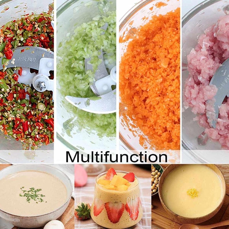FITTO Electric Meat Grinder 3.8L – High-Power Food Processor for Grinding Meat, Sausages, Vegetables, and More – Stainless Steel Blades, Easy to Use, Ideal for Home Kitchens - Image 5