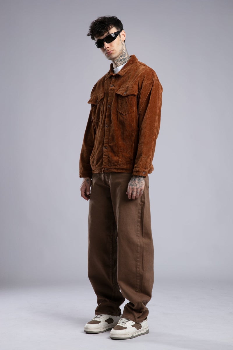 Catch Trucker Velvet Jacket - Image 1