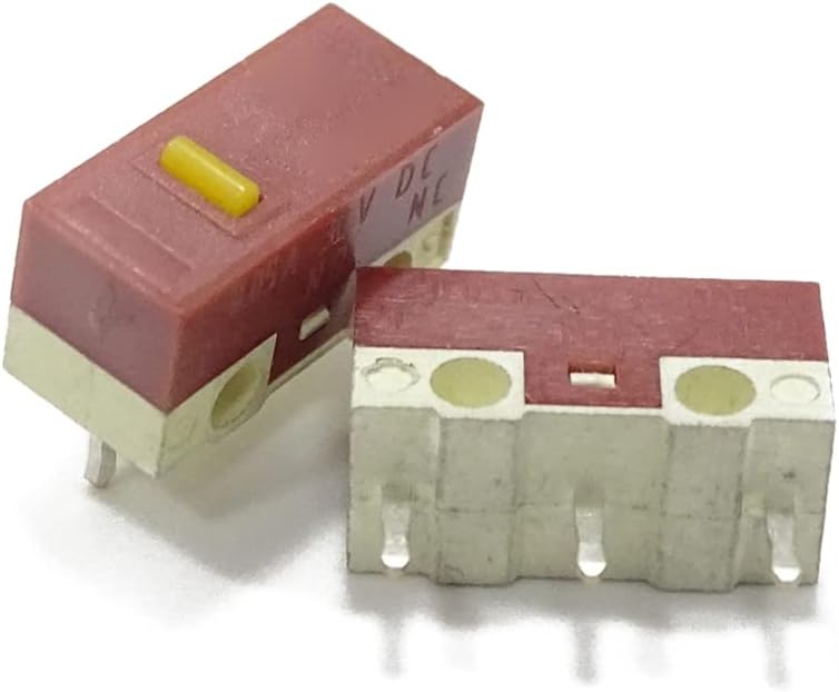 2/10pcs/ Mouse Yellow Dot Mute Button 30 Million Clicks Mouse Maintenance Mouse Microswitch - Image 1