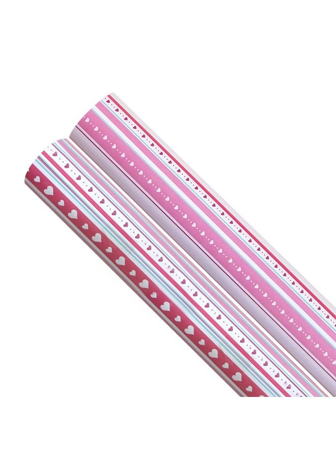 Zeemey 8 Sheets Gift Wrapping Paper With Accessories,Holiday Gift Wrapping Paper,Birthday Gift Box Gift Wrapping DIY, Gift Wrapping Paper for Birthday, Holiday, Wedding, Party,Kids Gift Wrapping (70cmX50cm) - Image 5