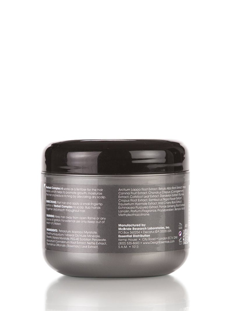 Design Essentials Herbal Complex 4 Hair & Scalp Treatment - 4 Oz - Image 2