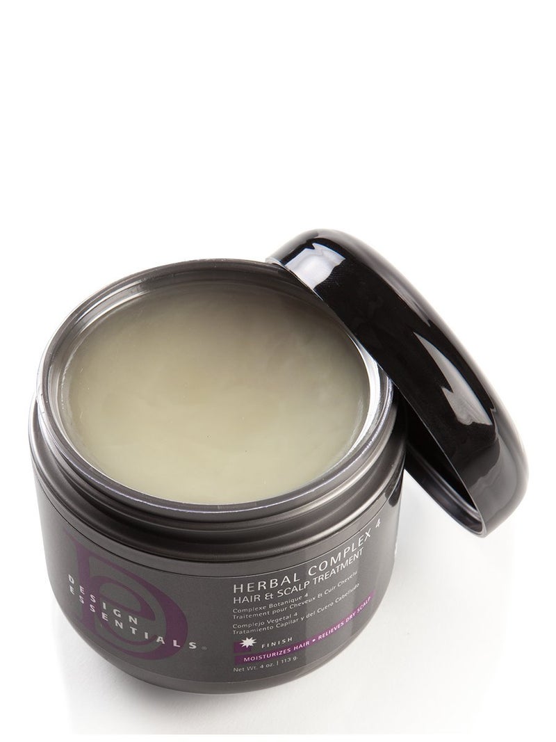 Design Essentials Herbal Complex 4 Hair & Scalp Treatment - 4 Oz - Image 4