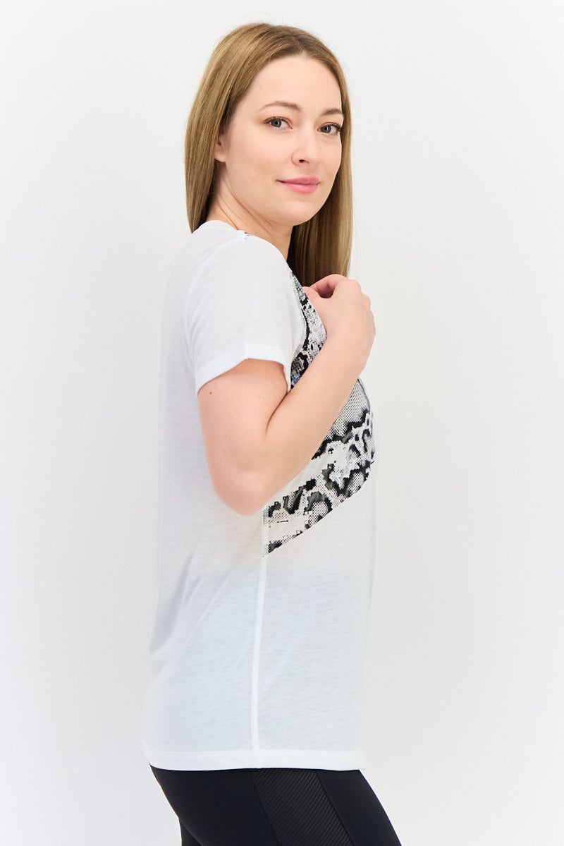 PUMA Women Regular Fit Short Sleeve Training T-Shirt, Multicolor - Image 2