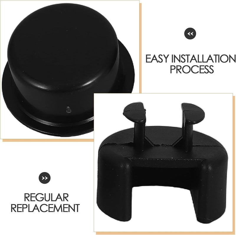 Healifty 4pcs Tailgate Hinge Pivot Bushing: Tailgate Bushing for Hinge Compatible for Dodge Ram and - Smooth Opening & Closing - Image 3