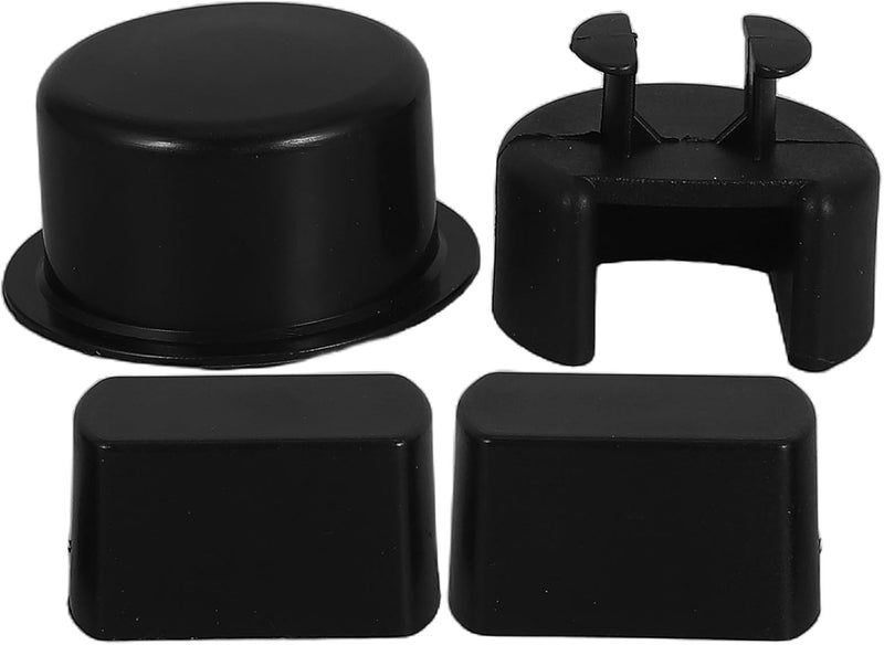 Healifty 4pcs Tailgate Hinge Pivot Bushing: Tailgate Bushing for Hinge Compatible for Dodge Ram and - Smooth Opening & Closing - Image 1