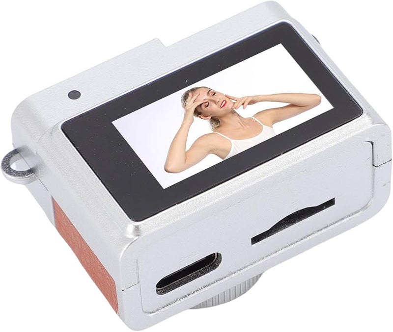 Retro Keychain Camcorder Brown 1080P Portable Camera Compact Easy Transfer for Everyday Use - Image 3