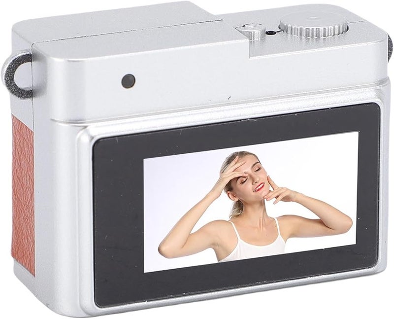 Retro Keychain Camcorder Brown 1080P Portable Camera Compact Easy Transfer for Everyday Use - Image 1