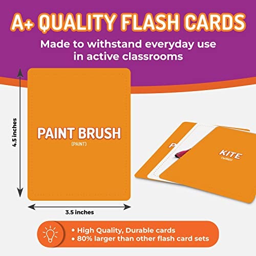 CreateFun Go Together Flash Cards for Kids & Adults – 50 Realistic Matching Picture Cards for Speech Therapy, Dementia Activities, ESL, Autism Learning, Memory & Language Development, Classroom & Home Use - Image 4