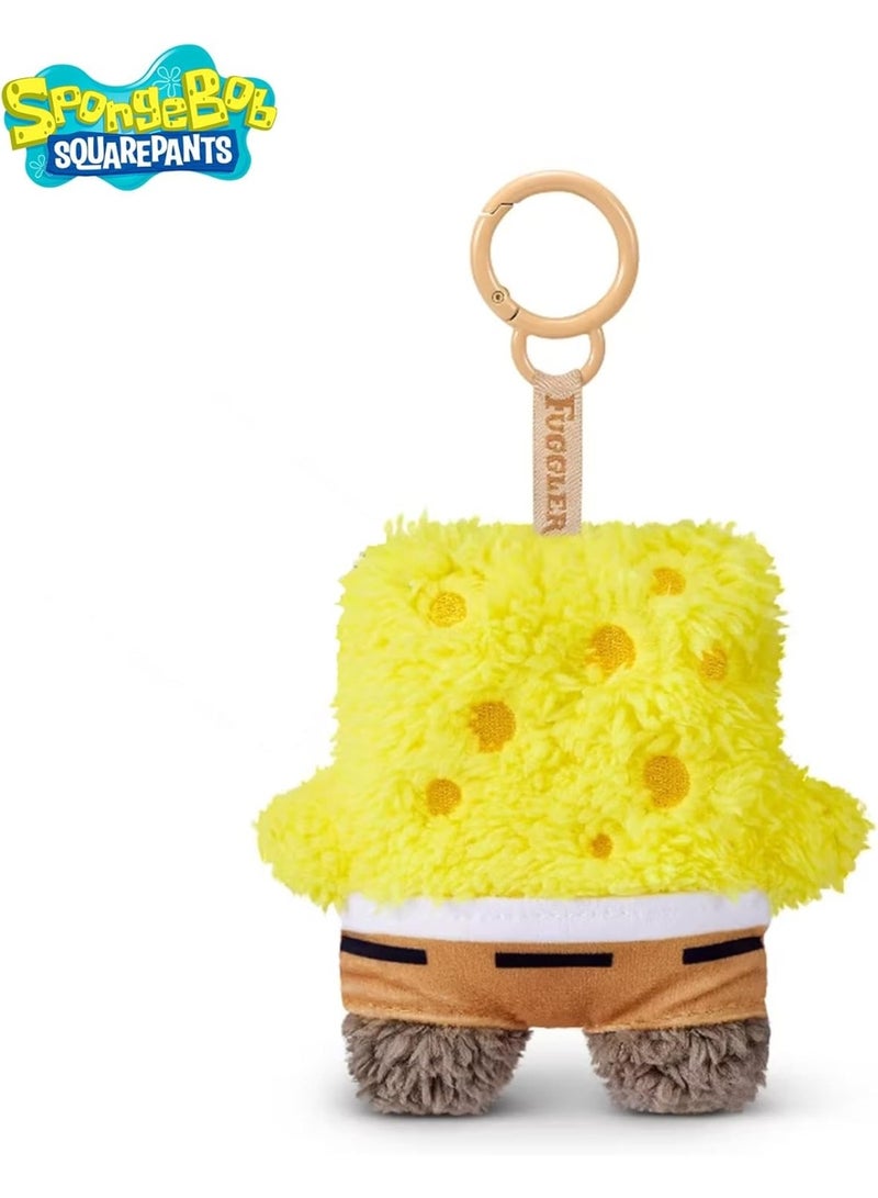 Fuggler SpongeBob SquarePants 5-Inch Plush Keyring – Officially Licensed Funny Monster Bag Clip-On Stuffed Animal - Image 3