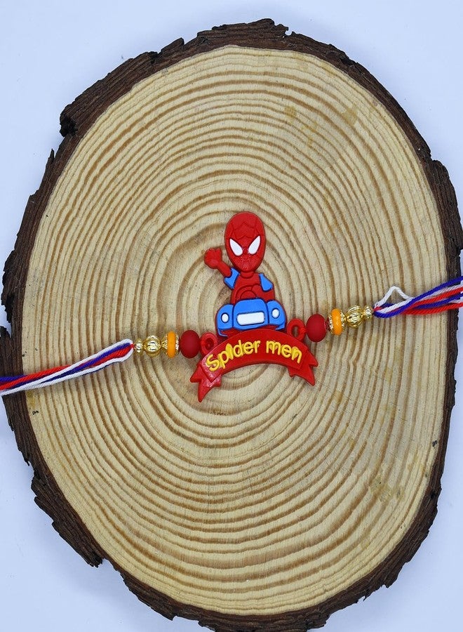 Saugat Traders Cartoon Rakhi for Kids Set of 3 - Rakhi for Nephew, Niece, Brother Kid Boy and Girl - Raksha Bandhan Rakhee with Roli Chawal - Image 4