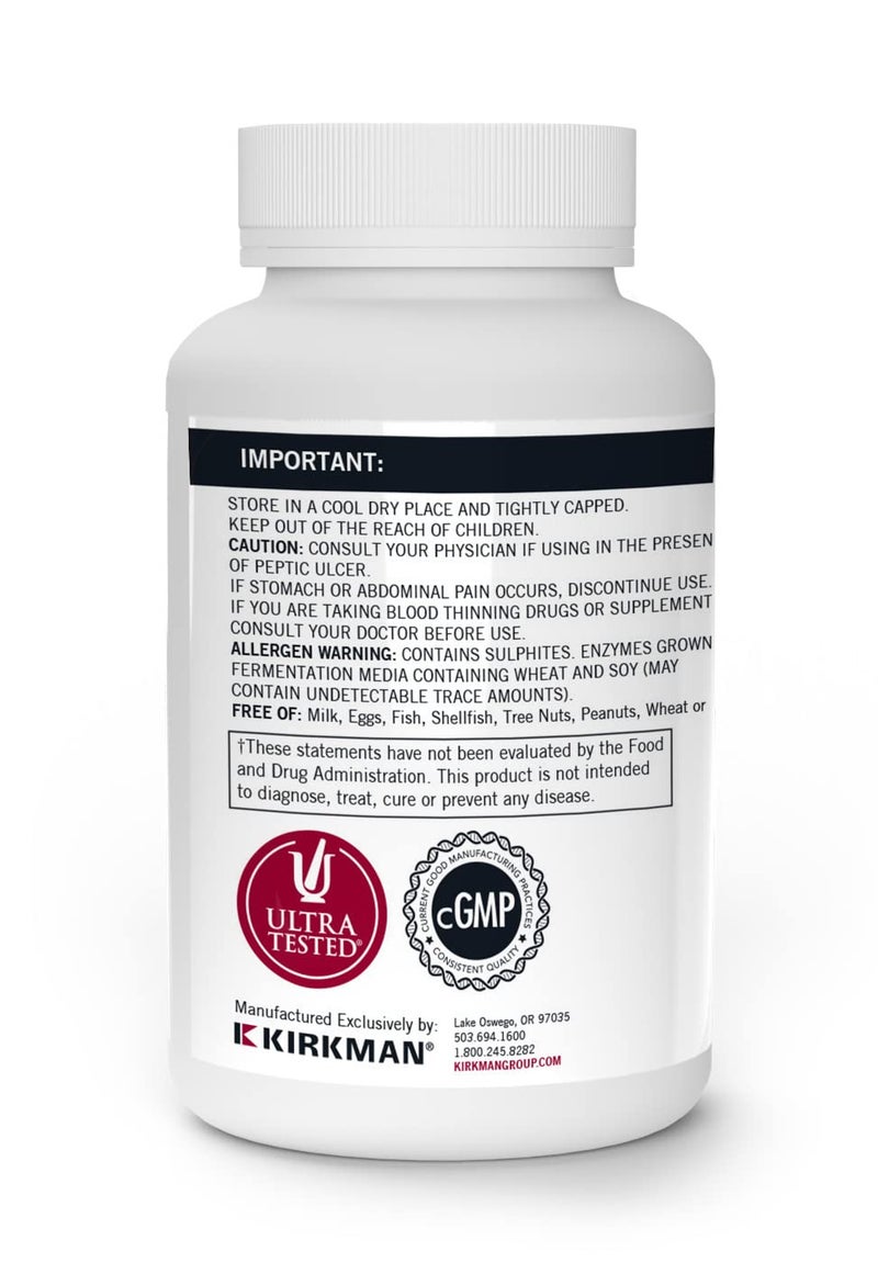 Kirkman - Biofilm Defense - 60 Capsules - Aids Gut & Digestive Health - Immune Support - Hypoallergenic - Image 3