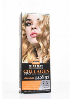 NITRO CANADA Collagen Hair Dye Golden Blonde 7.3 