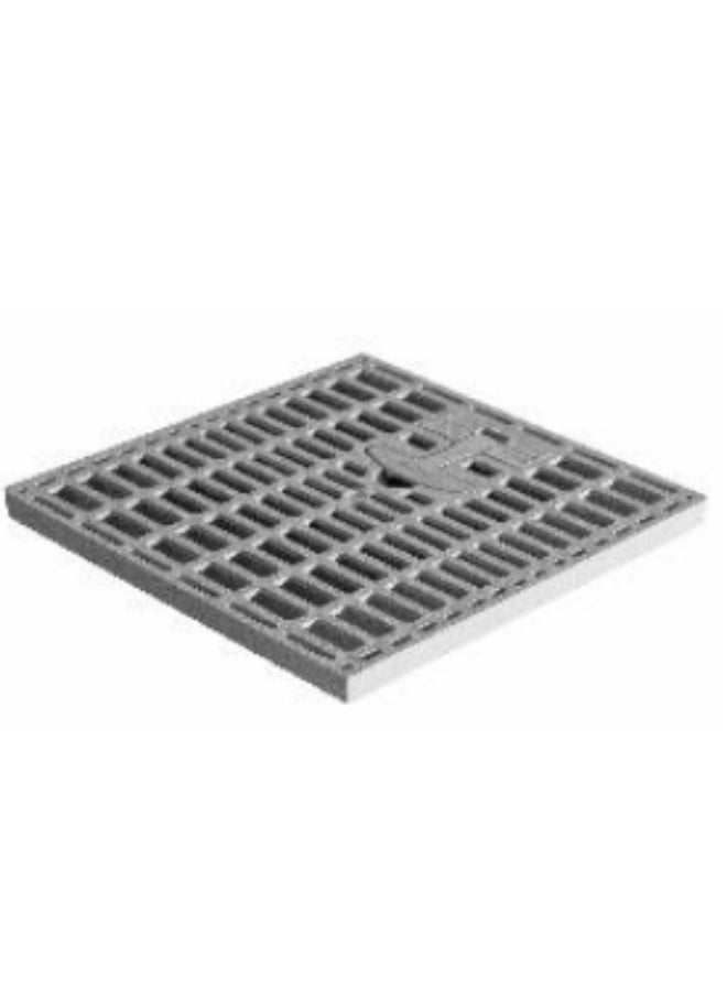 Dakota 40x40 cm Heavy Duty Plastic Gully Grating with Frame | Square Drain Cover for Floor for Garden,Swimming Pool,Indoor and Outdoor Use | Durable & Rust-Proof Drainage Grate - Image 5