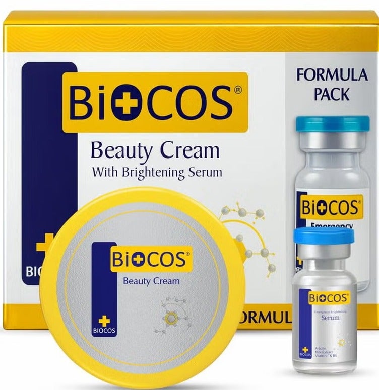 BIOCOS Beauty Formula Pack – Unlock Radiant, Hydrated Skin with Alpha Arbutin, Kojic Acid - Image 1