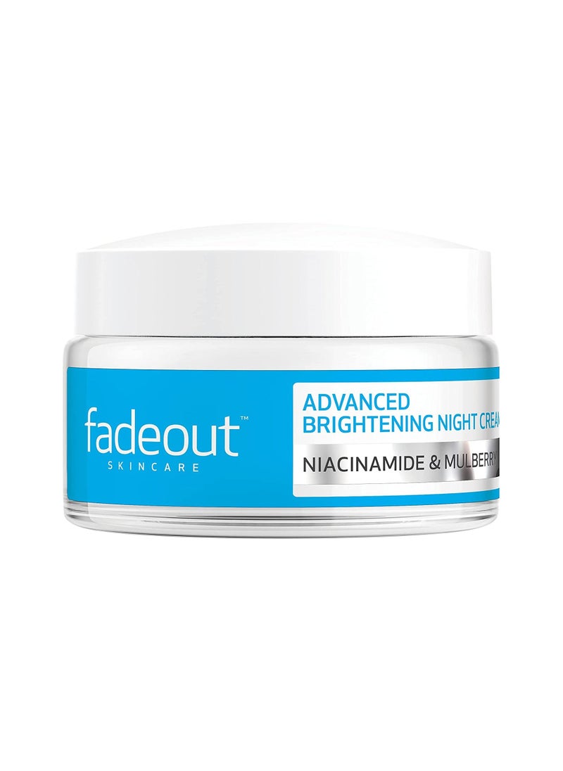 FADE OUT Fade Out Advanced Brightening Night Cream with Niacinamide & Mulberry Exfoliating Daily Face Cream For Even Skin Tone 50ml  - Image 2
