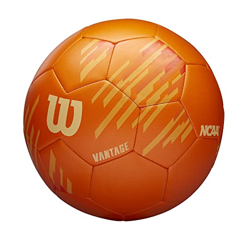 Wilson NCAA Vantage Soccer Ball - Size 3, Orange - Image 5