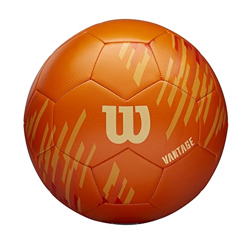 Wilson NCAA Vantage Soccer Ball - Size 3, Orange - Image 1
