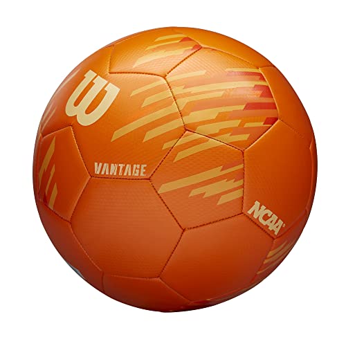 Wilson NCAA Vantage Soccer Ball - Size 3, Orange - Image 2