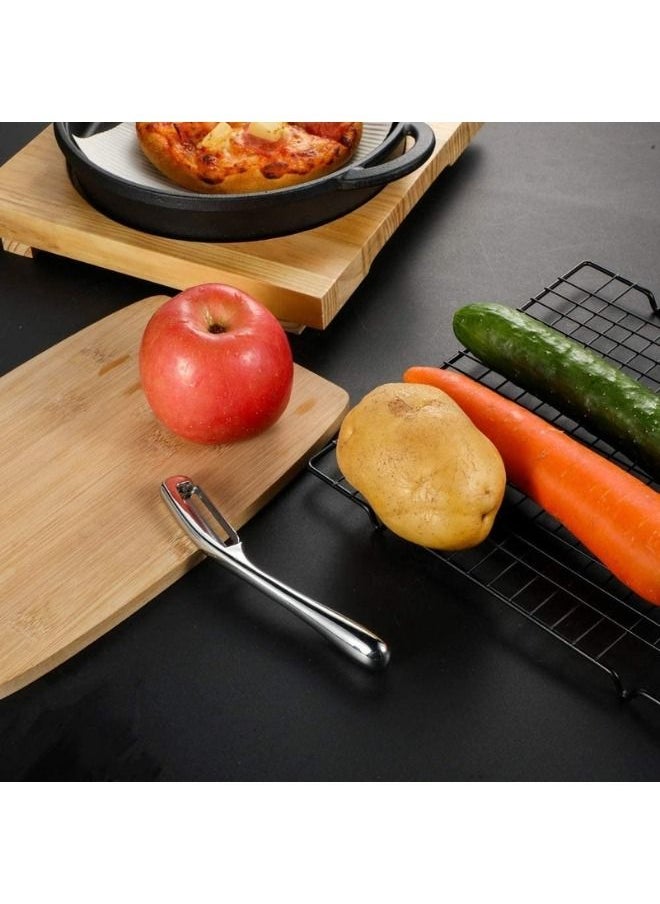 Generic - 2pcs Potato Vegetable Peeler for Kitchen -The Rotatable Blade Made of Premium Stainless Steel and The Durable Non-Slip Handle, are Suitable for Peeling Fruits, Veggie, Carrots and Potatoes. - Image 1